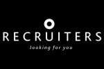 Image of Black and white logo of Recruiters.ie on ProductMarketing.ie